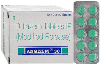Angizem 30 Tablet 10